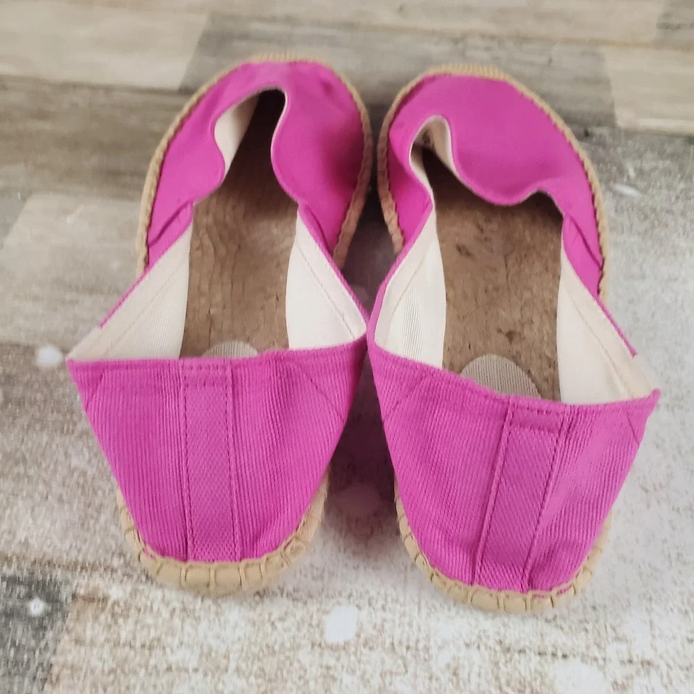 Soludos The Original‎ Dali Womens Espadrille Sz 10 - 10.5 Orquidea Pink Slip On